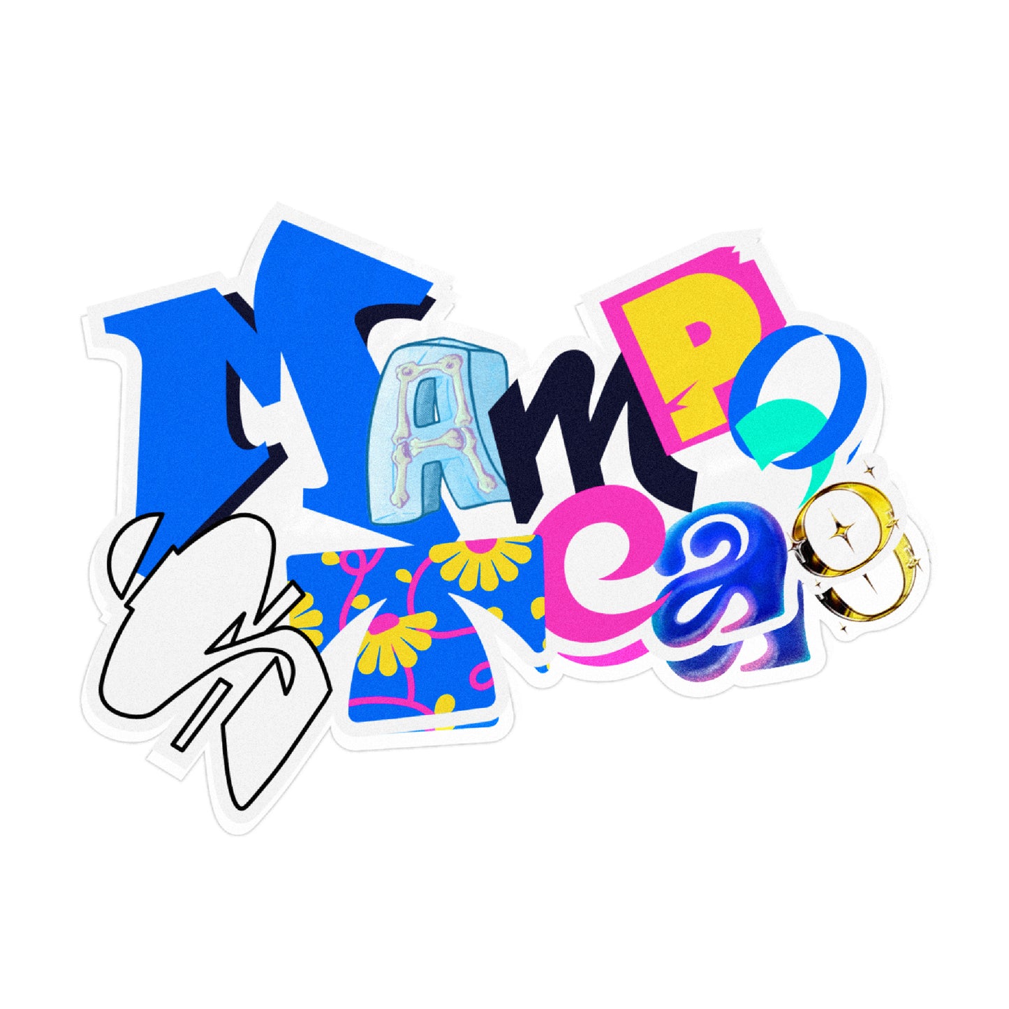 11mo Aniversario Mampostea'o Stacked Sticker