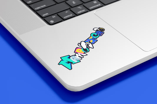 11mo Aniversario Mampostea'o Horizontal Sticker